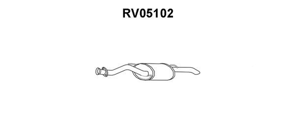 VENEPORTE Глушитель выхлопных газов конечный RV05102
