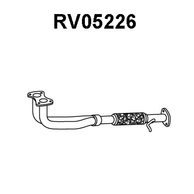 VENEPORTE Труба выхлопного газа RV05226