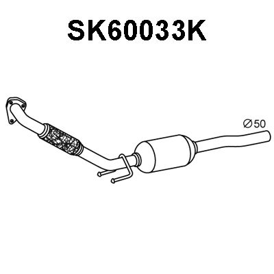 VENEPORTE Katalüsaator SK60033K