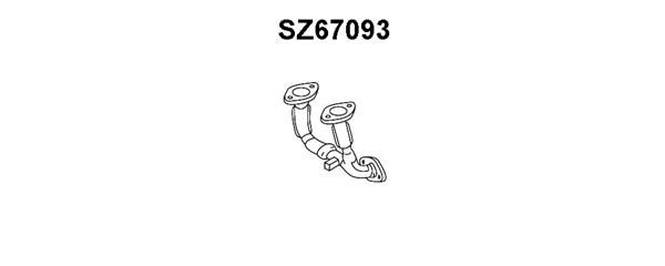 VENEPORTE Труба выхлопного газа SZ67093