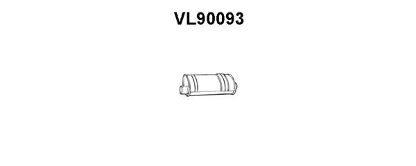 VENEPORTE Труба выхлопного газа VL90093