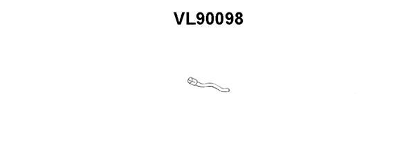 VENEPORTE Труба выхлопного газа VL90098