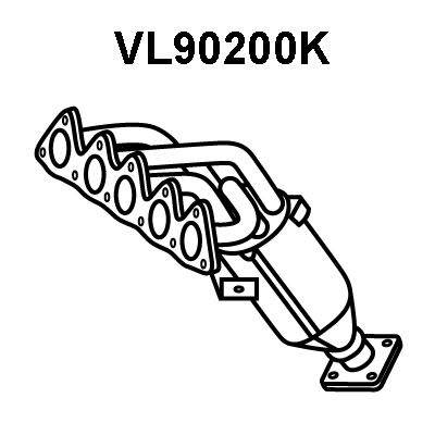 VENEPORTE Katalüsaator VL90200K
