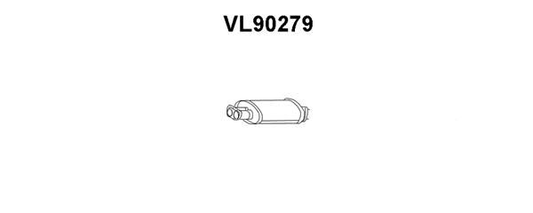 VENEPORTE Предглушитель выхлопных газов VL90279