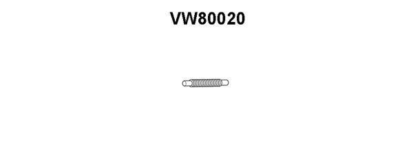 VENEPORTE Võlltoru, Väljalaskesüsteem VW80020