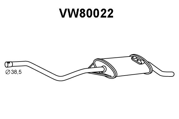 VENEPORTE Lõppsummuti VW80022