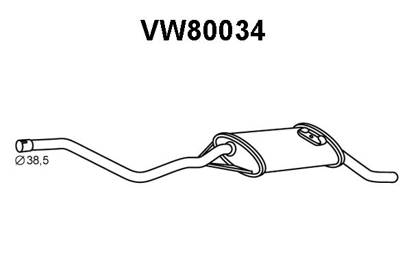 VENEPORTE Lõppsummuti VW80034