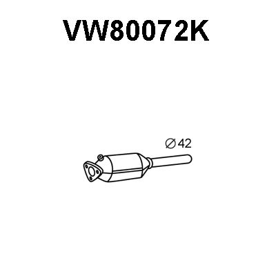 VENEPORTE Katalüsaator VW80072K