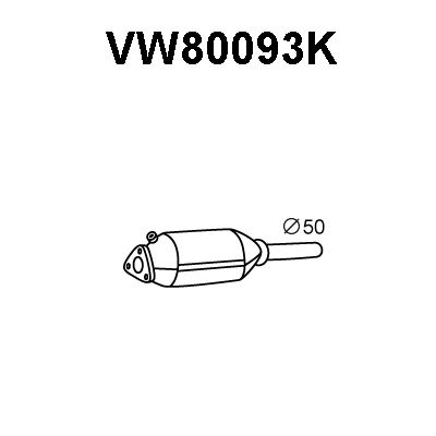 VENEPORTE Katalüsaator VW80093K