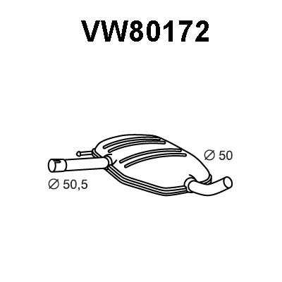 VENEPORTE Kesksummuti VW80172