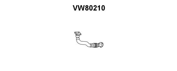 VENEPORTE Труба выхлопного газа VW80210