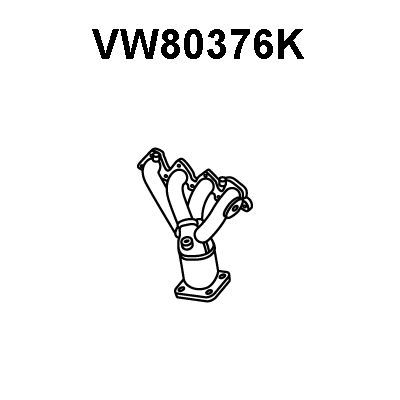 VENEPORTE Kollektorkatalüsaator VW80376K