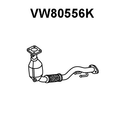 VENEPORTE Катализатор VW80556K