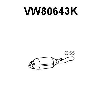 VENEPORTE Katalüsaator VW80643K