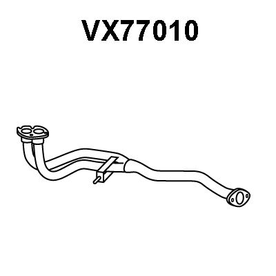 VENEPORTE Труба выхлопного газа VX77010