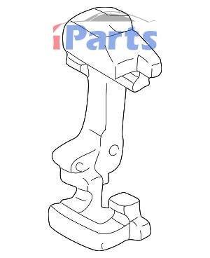 VOLVO Кронштейн, корпус скобы тормоза 8251314