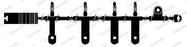 WAGNER Hoiatuskontakt, piduriklotsi kulumine WWI271