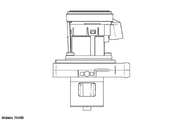 WAHLER EGR-klapp 7610D