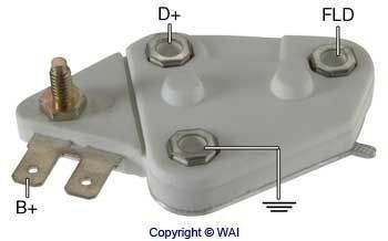 WAI Generaatori pingeregulaator D104HD-1