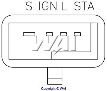 WAI Generaatori pingeregulaator D412