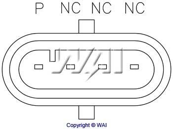 WAI Generaatori pingeregulaator D702SE