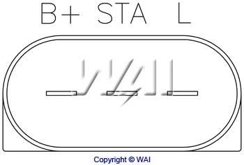 WAI Регулятор генератора F794SE