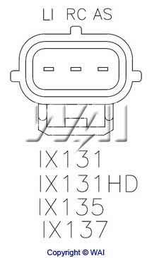 WAI Generaatori pingeregulaator IX131HD