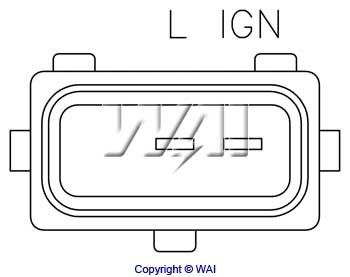 WAI Регулятор генератора M523