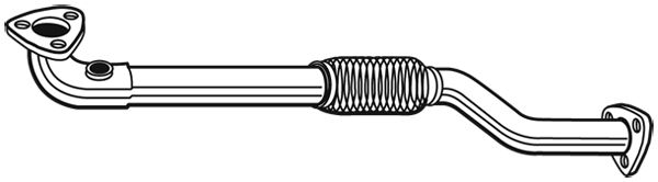 WALKER Труба выхлопного газа 07633