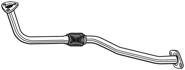 WALKER Труба выхлопного газа 07635