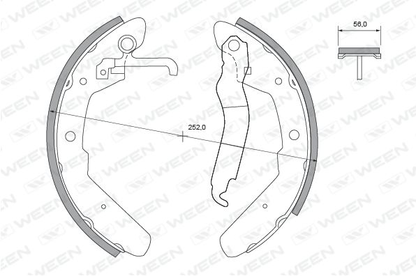 WEEN Piduriklotside komplekt 152-2084