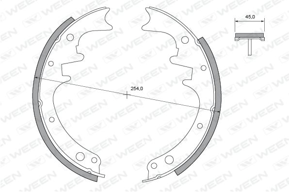 WEEN Piduriklotside komplekt 152-2108