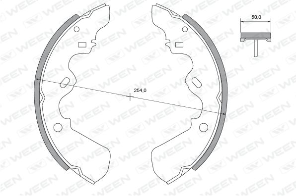 WEEN Piduriklotside komplekt 152-2201