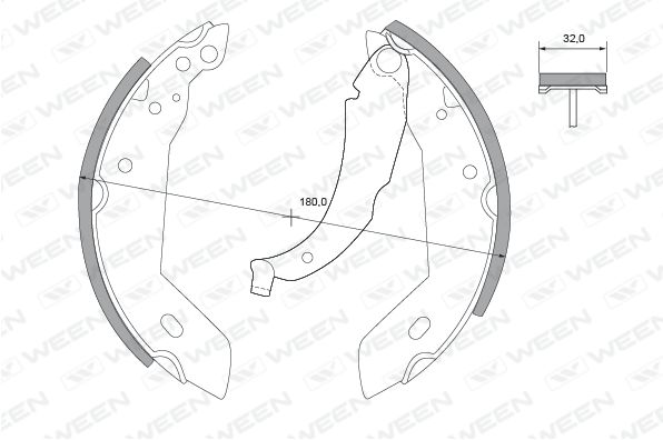 WEEN Piduriklotside komplekt 152-2219