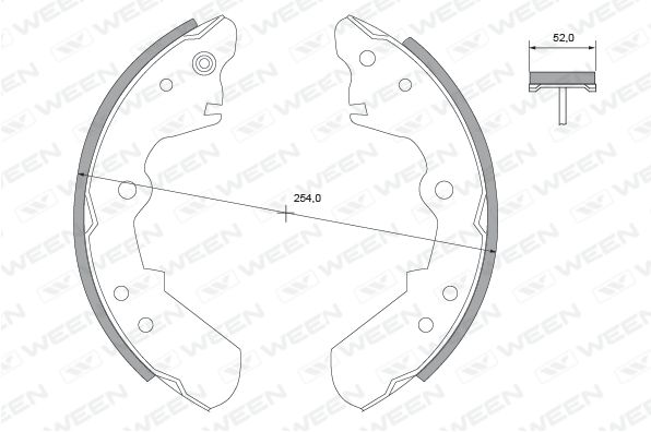 WEEN Piduriklotside komplekt 152-2225