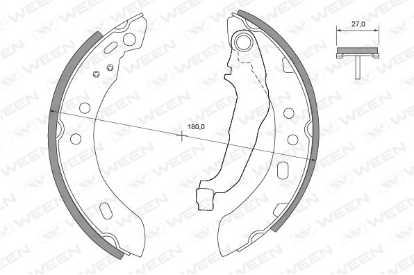 WEEN Piduriklotside komplekt 152-2289