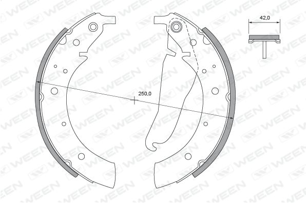 WEEN Piduriklotside komplekt 152-2297