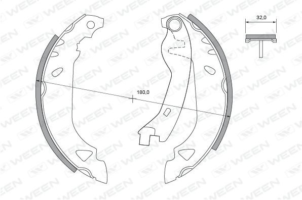 WEEN Piduriklotside komplekt 152-2322