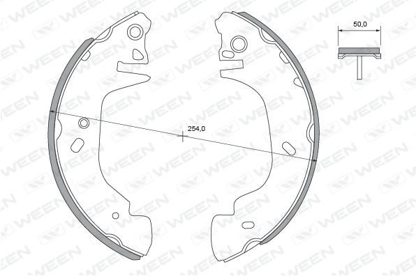 WEEN Piduriklotside komplekt 152-2369