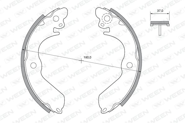 WEEN Piduriklotside komplekt 152-2380