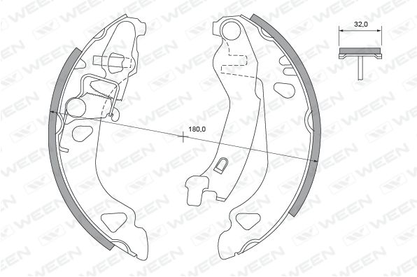 WEEN Piduriklotside komplekt 152-2388