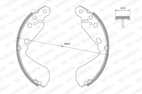 WEEN Piduriklotside komplekt 152-2398