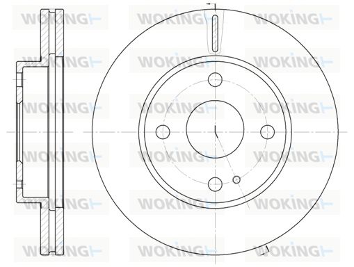 WOKING Piduriketas D6056.10