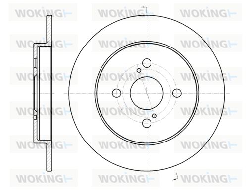 WOKING Piduriketas D61004.00