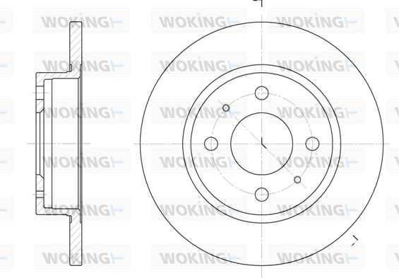 WOKING Piduriketas D6101.00