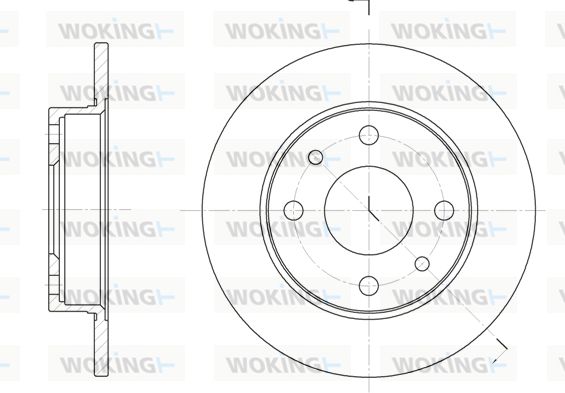 WOKING Piduriketas D6110.00