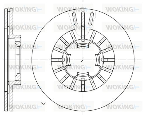 WOKING Piduriketas D61109.10