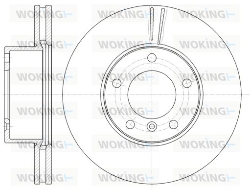 WOKING Piduriketas D61161.10