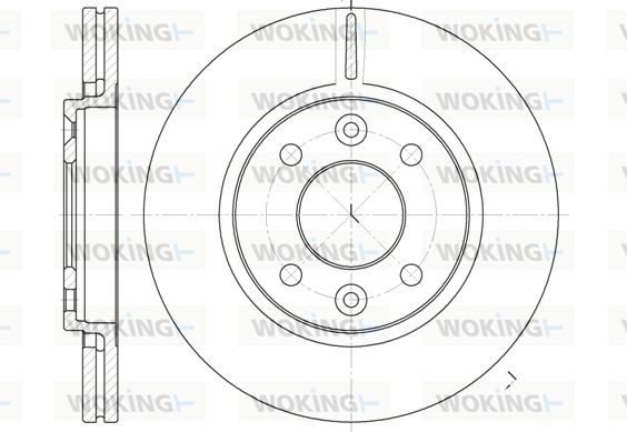 WOKING Piduriketas D6117.10