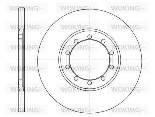 WOKING Piduriketas D61201.00